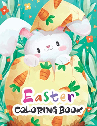 Imagen de archivo de Easter Coloring Book: Kids Easter Eggs Coloring Book, Easter Coloring Books for Toddlers a la venta por Books Unplugged
