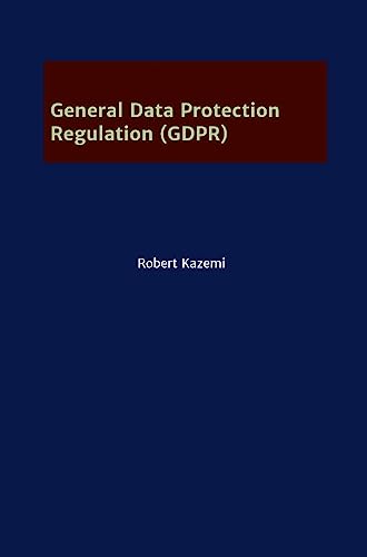 9783746947648: General Data Protection Regulation (GDPR)