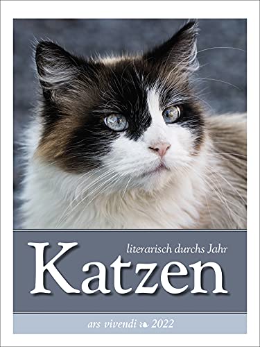 Stock image for Katzen literarisch durchs Jahr 2022: Wochenkalender mit Fotografien und Zitaten for sale by medimops