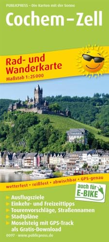 Stock image for Cochem - Zell, cycling and hiking map 1:25,000 for sale by PBShop.store US