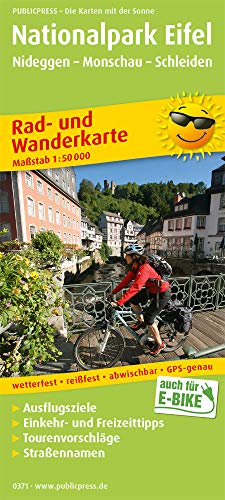 9783747303719: Eifel National Park, cycling and hiking map 1:50,000