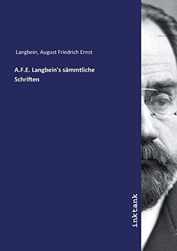 9783747784471: A.F.E. Langbein's smmtliche Schriften