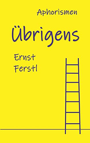 Beispielbild fr brigens: Aphorismen (German Edition) zum Verkauf von Lucky's Textbooks