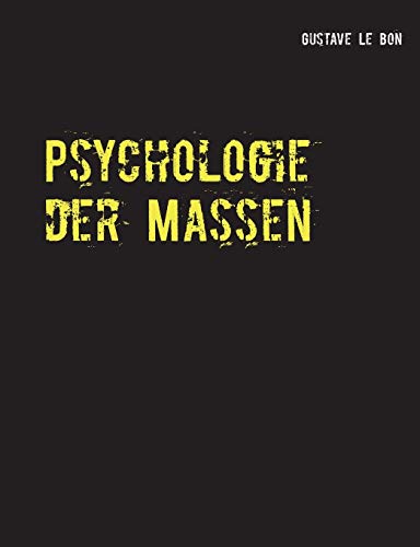 9783748165859: Psychologie der Massen