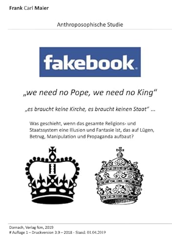 Stock image for Fakebook - we need no pope, we need no king:  es braucht keine Kirche, es braucht keinen Staat" . for sale by Revaluation Books