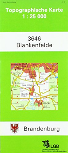 9783749033089: Blankenfelde 1 : 25 000