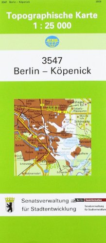 Stock image for Berlin Kpenick 1 : 25 000 for sale by Buchpark
