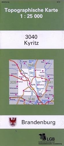 9783749036226: Kyritz 1 : 25 000: 3040