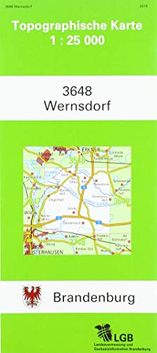 9783749036684: Wernsdorf 1 : 25 000