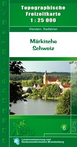 Beispielbild fr Topographische Karten Brandenburg, Mrkische Schweiz zum Verkauf von medimops