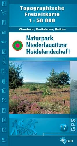 Beispielbild fr Topographische Karten Brandenburg, Naturpark Niederlausitzer Heideland zum Verkauf von medimops