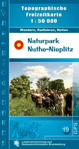 Stock image for Naturpark Nuthe-Nieplitz: Topographische Freizeitkarte 1:50000 for sale by medimops