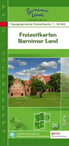 Beispielbild fr Set Freizeitkarten Barnimer Land (mit Beiheft) besteht aus: - Schorfheide - Barnimer Feldmark und Naturpark Barnim - Von Niederfinow bis zur Oder: . Freizeitkarten 1:30000 Land Brandenburg) zum Verkauf von medimops