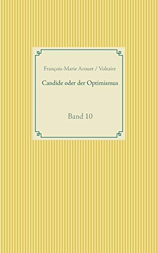 Beispielbild fr Candide oder der Optimismus: Band 10 (German Edition) zum Verkauf von Lucky's Textbooks