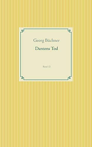 9783749468270: Dantons Tod: Band 12