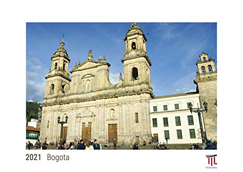 Stock image for Bogota 2021 - White Edition - Timokrates Kalender, Wandkalender, Bildkalender - DIN A3 (42 x 30 cm) for sale by medimops