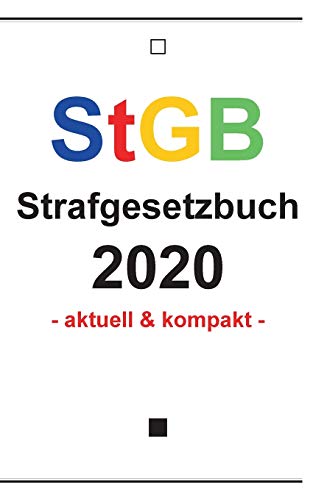 Stock image for StGB:Strafgesetzbuch 2020 for sale by Blackwell's