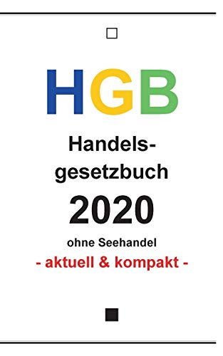 Stock image for HGB: Handelsgesetzbuch 2020 (German Edition) for sale by Lucky's Textbooks