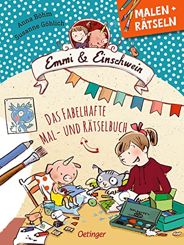 Stock image for Emmi &amp; Einschwein. Das fabelhafte Mal- und Rtselbuch for sale by Blackwell's