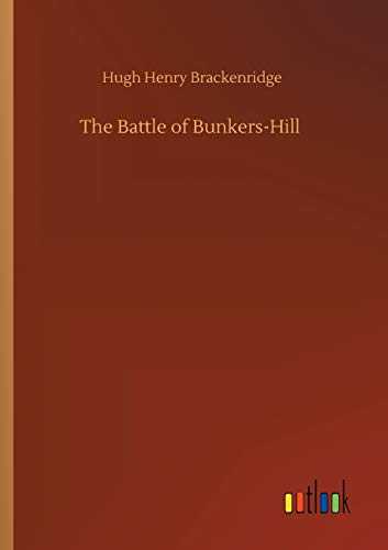 9783752321425: The Battle of Bunkers-Hill