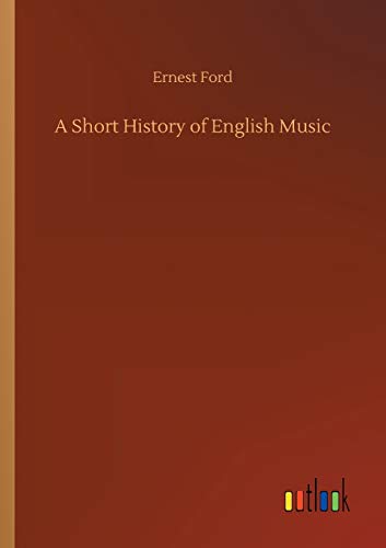 9783752332421: A Short History of English Music