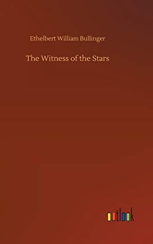 Beispielbild fr The Witness of the Stars zum Verkauf von Lucky's Textbooks