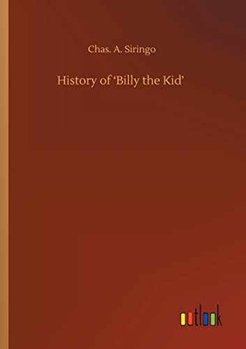 Stock image for History of 'Billy the Kid' for sale by Ria Christie Collections