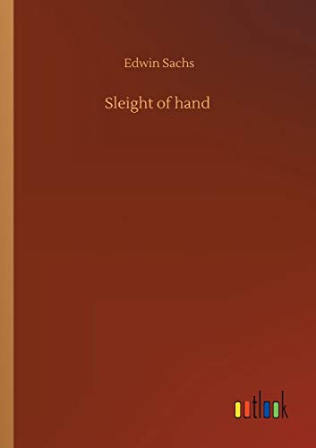 9783752431346: Sleight of hand