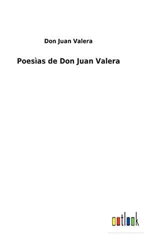 Imagen de archivo de Poesas de Don Juan Valera (Spanish Edition) a la venta por Lucky's Textbooks