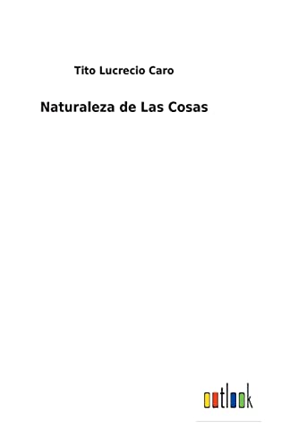 Imagen de archivo de Naturaleza de Las Cosas a la venta por PBShop.store US