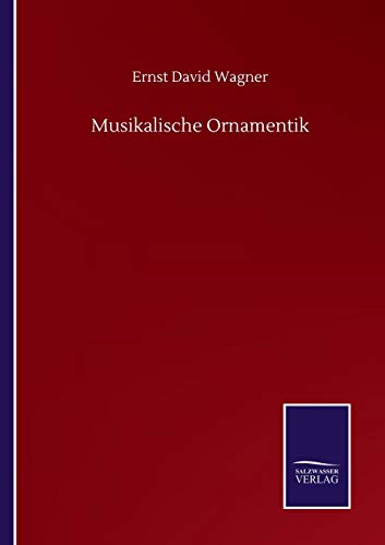 Imagen de archivo de Musikalische Ornamentik a la venta por WorldofBooks