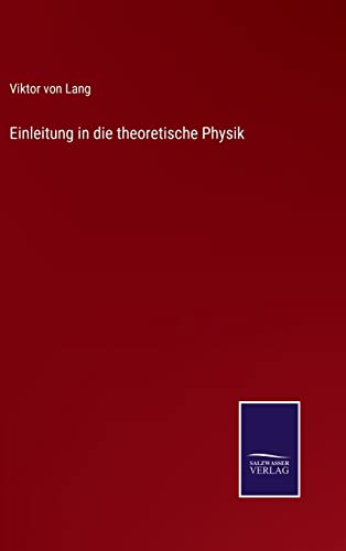 Beispielbild fr Einleitung in die theoretische Physik zum Verkauf von Buchpark