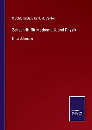 Beispielbild fr Zeitschrift fr Mathematik und Physik:Elfter Jahrgang zum Verkauf von Blackwell's