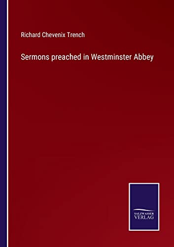 9783752555547: Sermons preached in Westminster Abbey