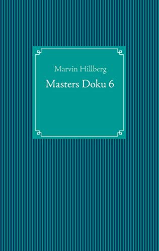 Beispielbild fr Masters Doku 6 -Language: german zum Verkauf von GreatBookPrices