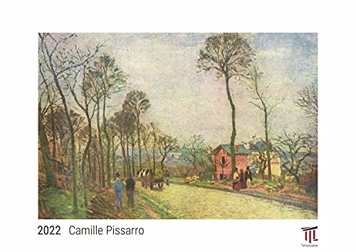 Camille Pissarro 2022 - White Edition - Timokrates Kalender, Wandkalender, Bildkalender - DIN A3 (42 x 30 cm) - Timokrates Verlag