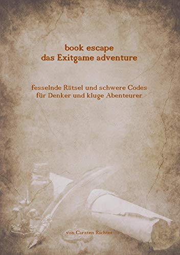 9783752862058: Book escape - das Exitgame adventure: Fesselnde Rtsel und schwere Codes fr Denker und kluge Abenteurer