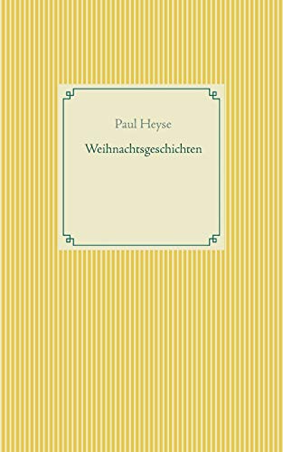 Imagen de archivo de Weihnachtsgeschichten (German Edition) a la venta por Big River Books