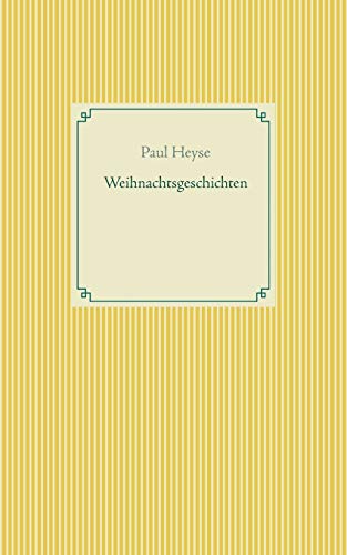 Stock image for Weihnachtsgeschichten (German Edition) for sale by Big River Books