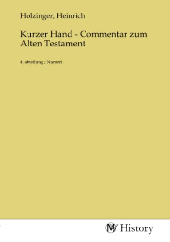 Stock image for Kurzer Hand - Commentar zum Alten Testament for sale by BuchWeltWeit Ludwig Meier e.K.