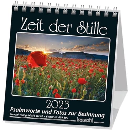 Beispielbild fr Zeit der Stille 2023: Kalender mit Psalmworten und Fotos zur Besinnung zum Verkauf von medimops