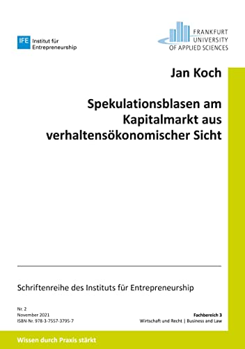 Stock image for Spekulationsblasen am Kapitalmarkt aus verhaltenskonomischer Sicht (German Edition) for sale by Lucky's Textbooks
