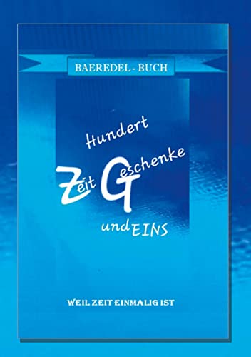 Stock image for Hunder ZeitGeschenke und Eins for sale by GreatBookPrices