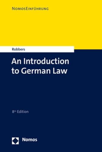 Beispielbild fr An N Introduction to German Law zum Verkauf von Blackwell's