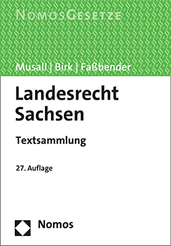 Landesrecht Sachsen - Peter Musall