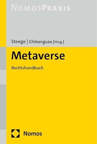 9783756002450: Metaverse: Rechtshandbuch