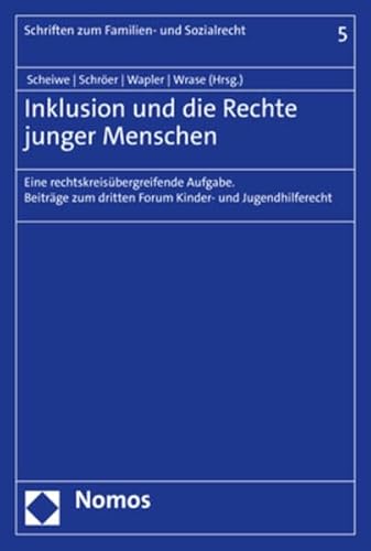 Stock image for Inklusion Und Die Rechte Junger Menschen for sale by Blackwell's