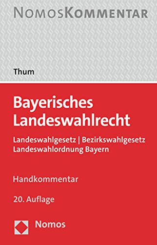 Imagen de archivo de Bayerisches Landeswahlrecht a la venta por Blackwell's