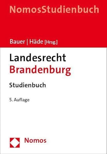 Beispielbild fr Landesrecht Brandenburg. Studienbuch zum Verkauf von GreatBookPrices