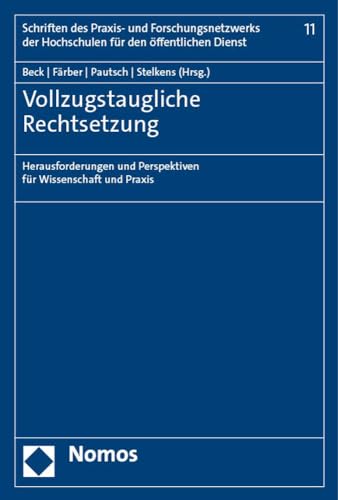 Imagen de archivo de Vollzugstaugliche Rechtsetzung a la venta por GreatBookPrices